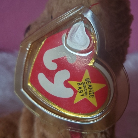 Ty Beanie Babies Curly The Bear 1996 - Picture 5 of 7